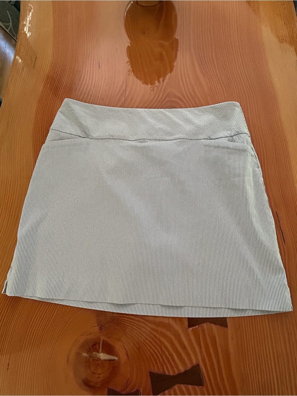 S.C. & Co Skort Blue & White Pinstripe - Golf, Pickleball